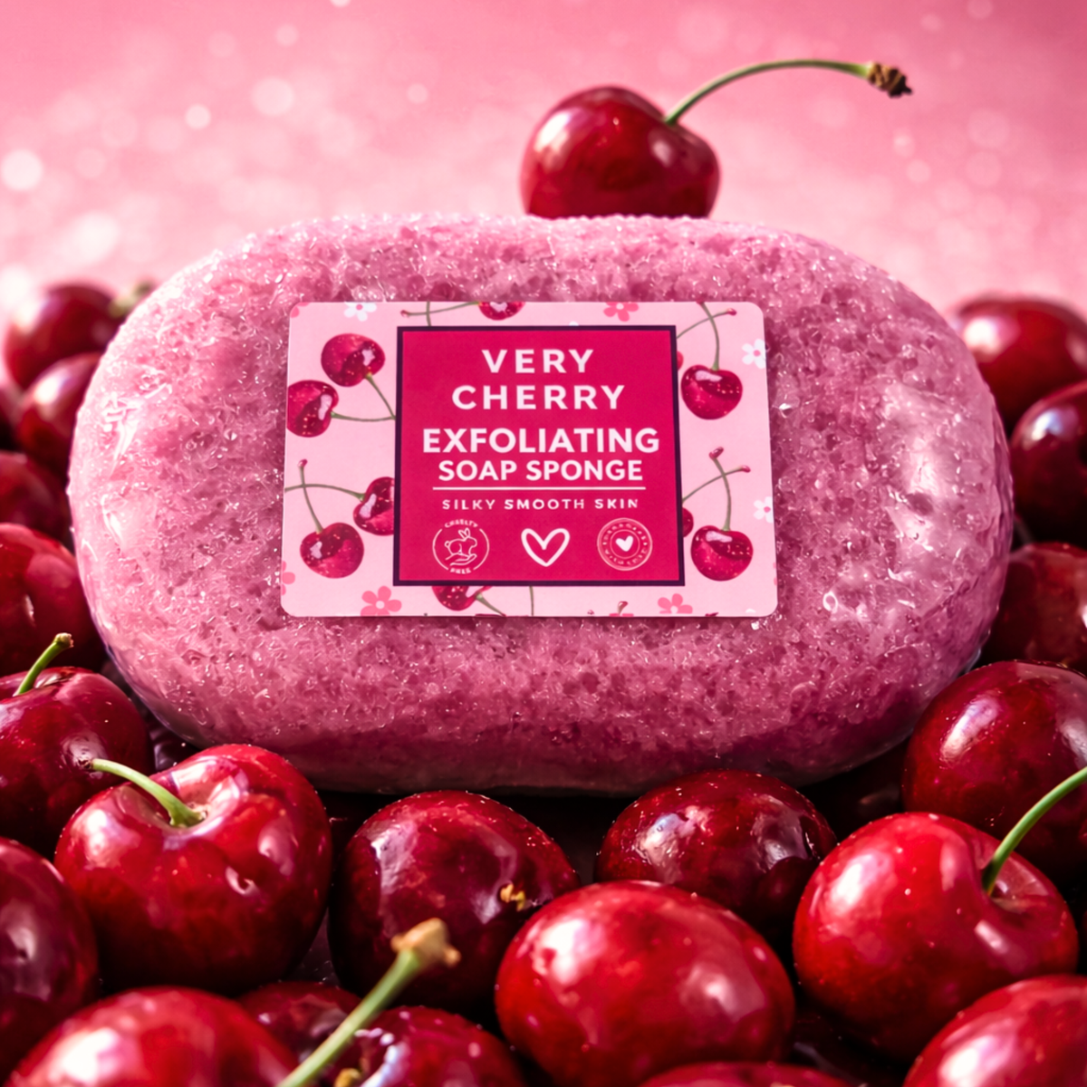 Very Cherry Sponge ( x 5)