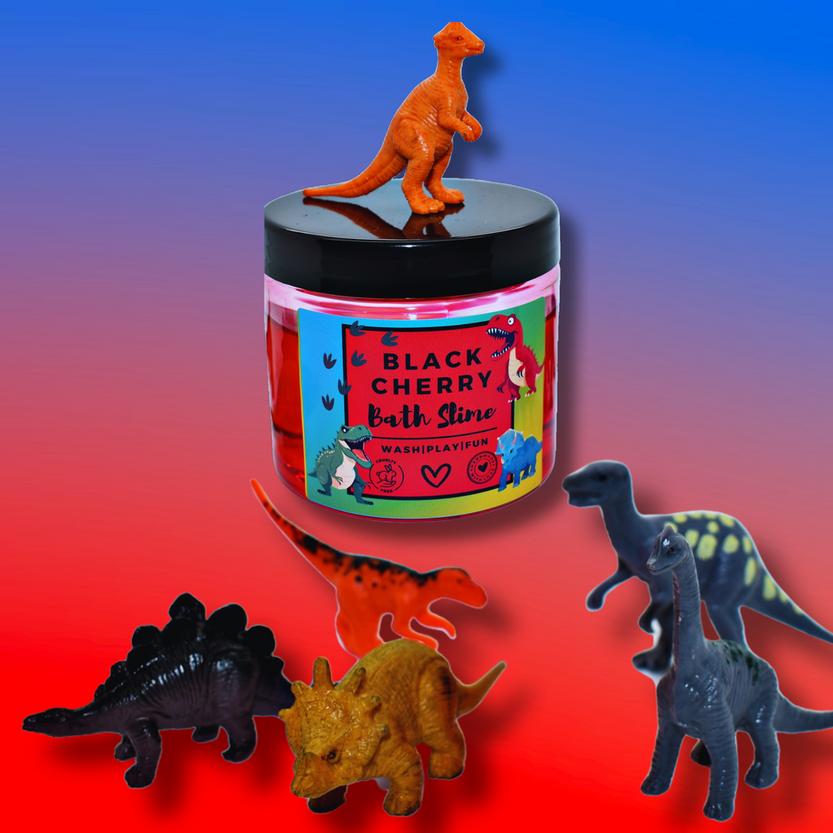 Bath Slime with toys ( x 4)