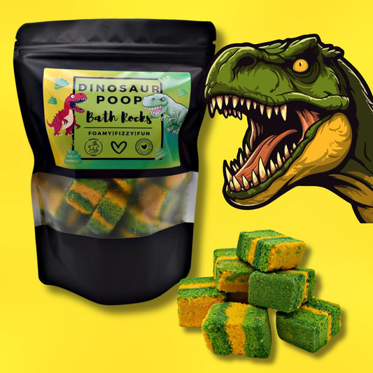 Dinosaur Poop Bath Rocks ( x 4 )