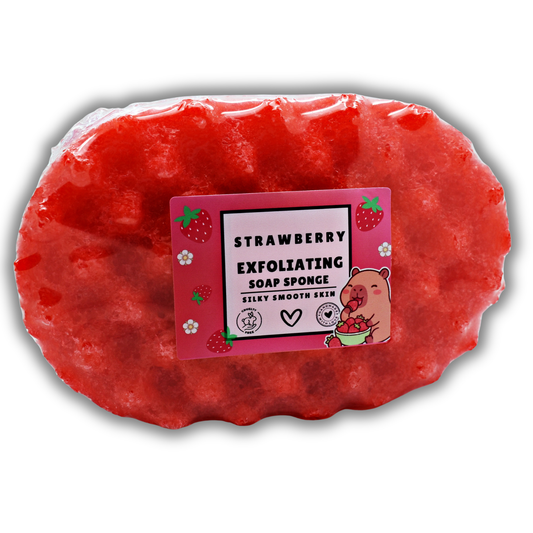 Strawberry Soap Sponge ( x 5)