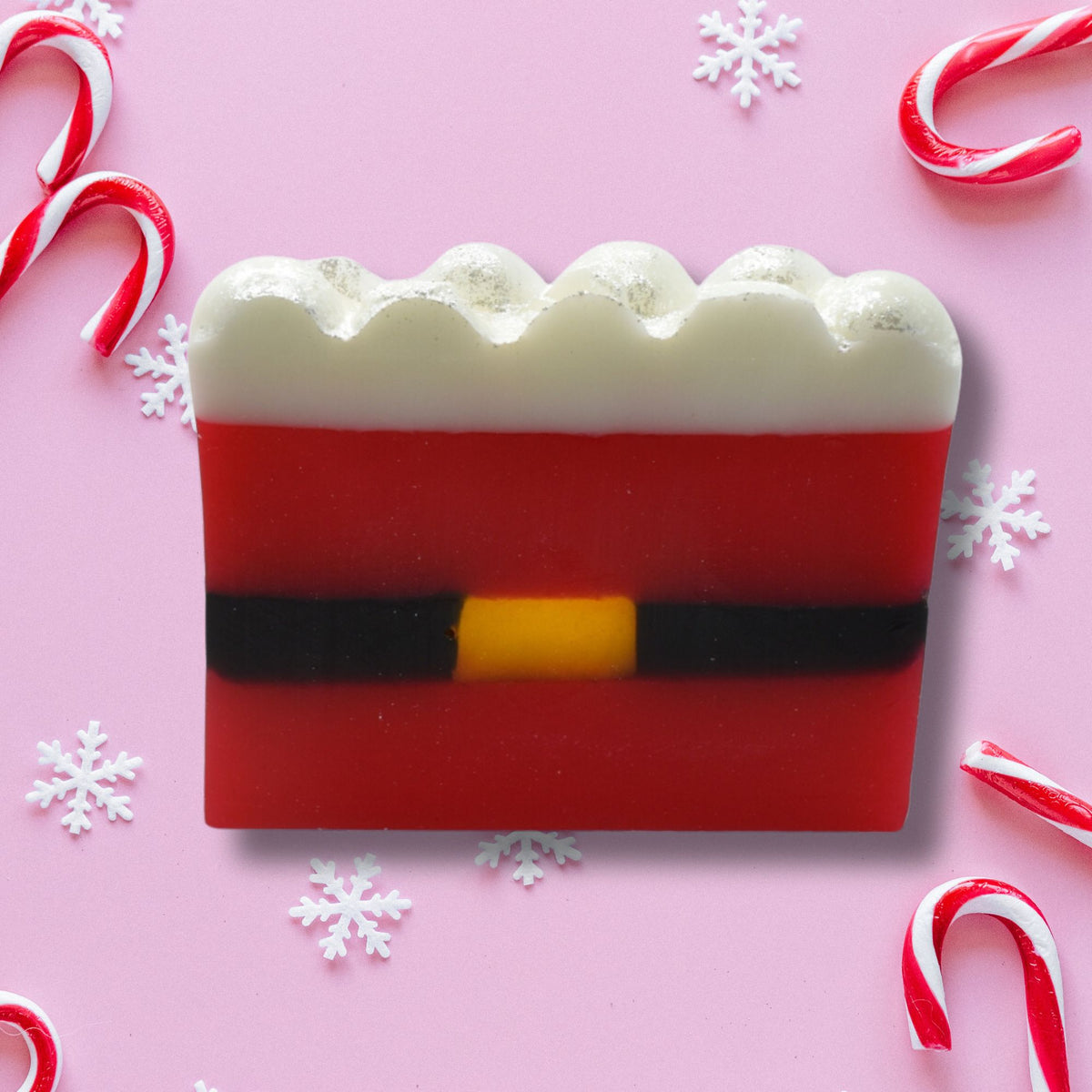 Santa Soap Slice ( x 5)