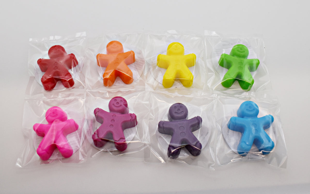 Gingerbread Men Mini Soaps ( x 10)