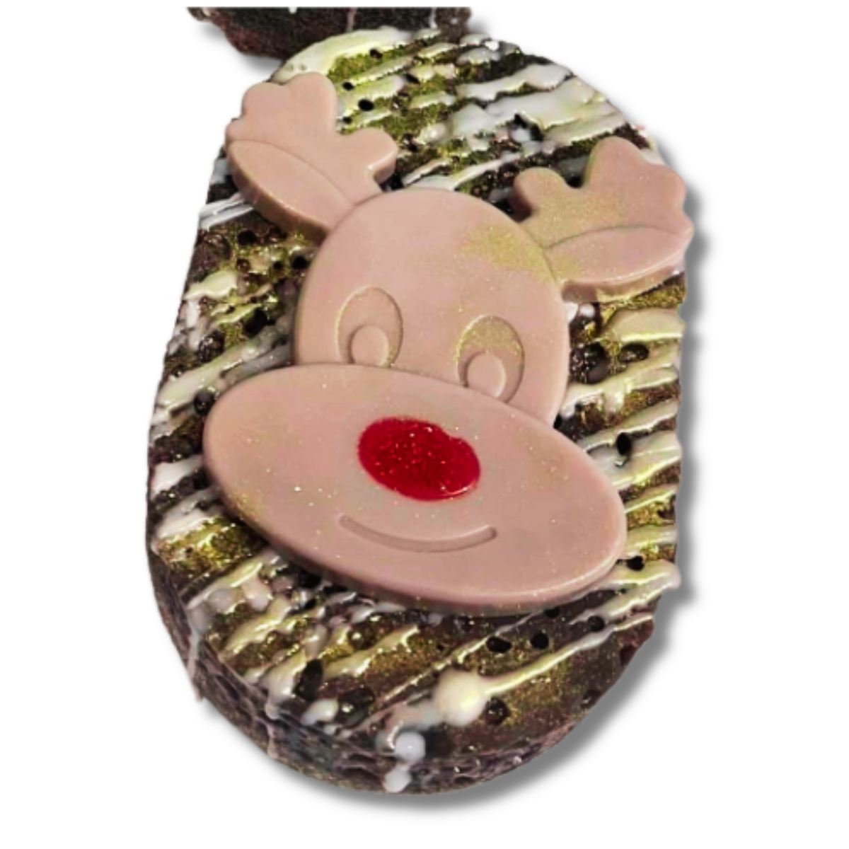 Reindeer Soap Sponge  ( x 3)