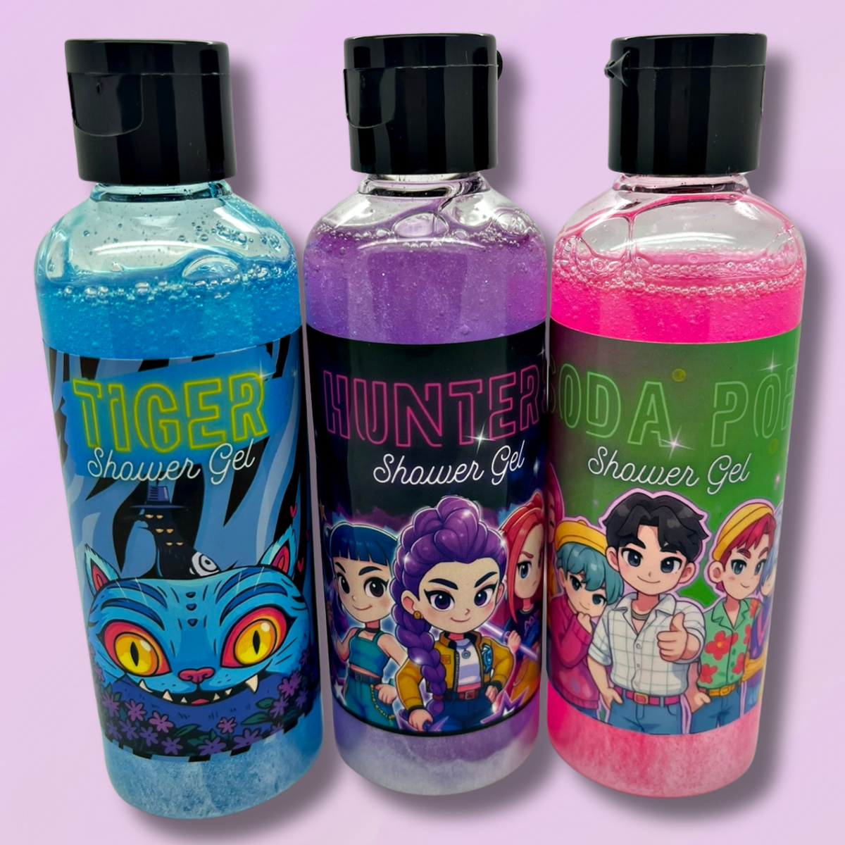 Pop Hunters 4 in 1 Liquid Soap ( x 4)