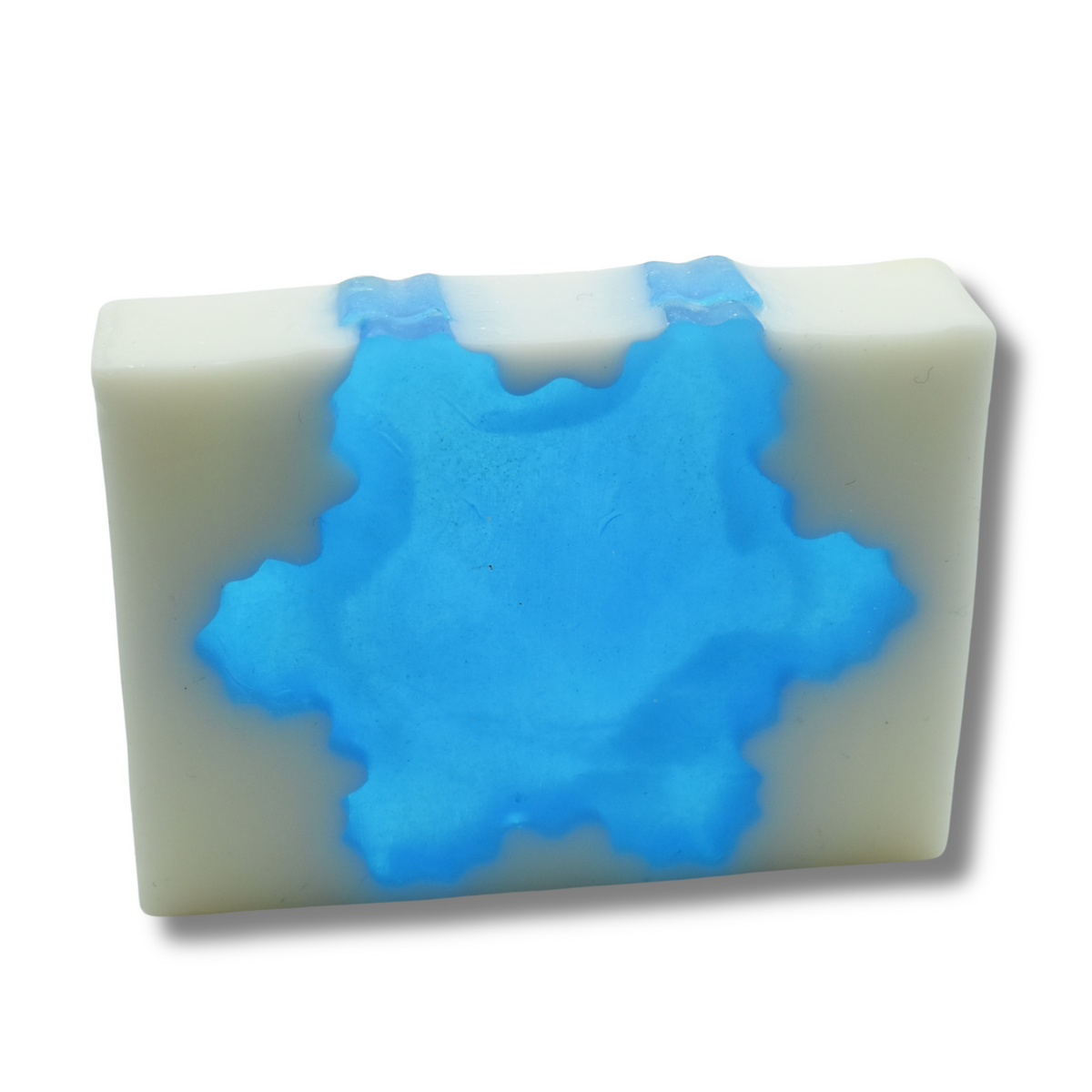 Snowflake Sparkle Soap Slice ( x 5)