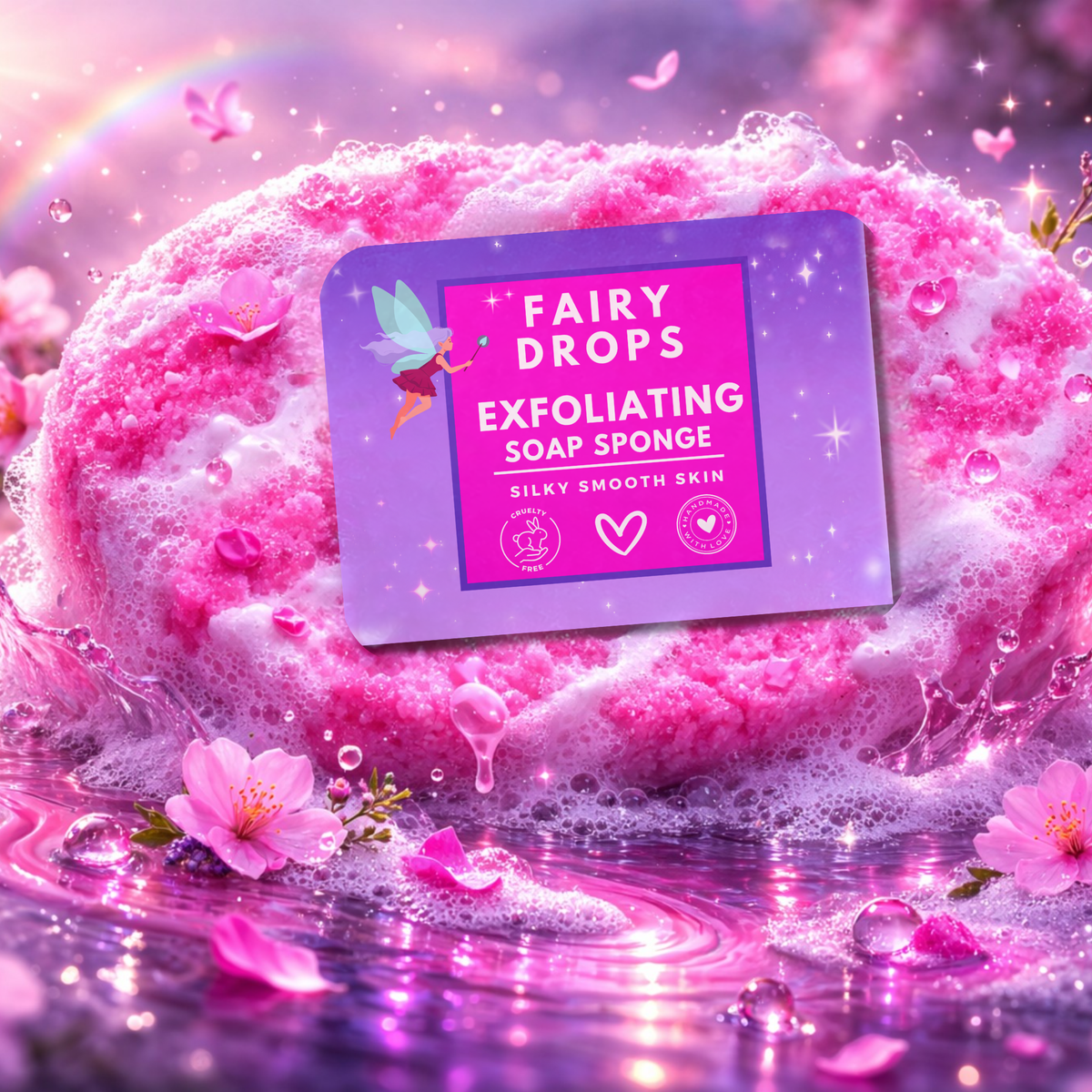 Fairy Drops Soap Sponge ( x 5)