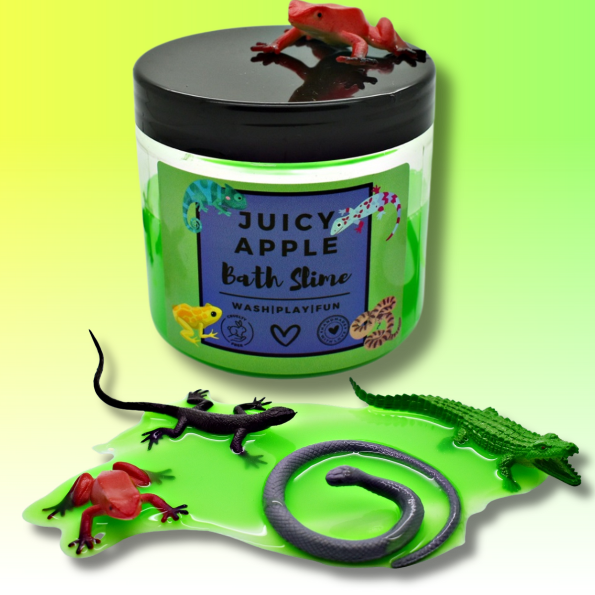 Bath Slime with toys ( x 4)