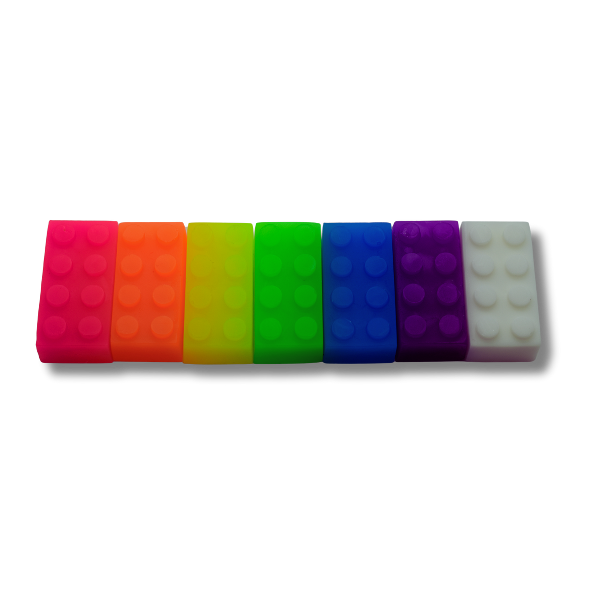 Mini Bricks Rainbow Soap Packs ( x 5)