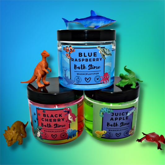 Bath Slime with toys ( x 4)
